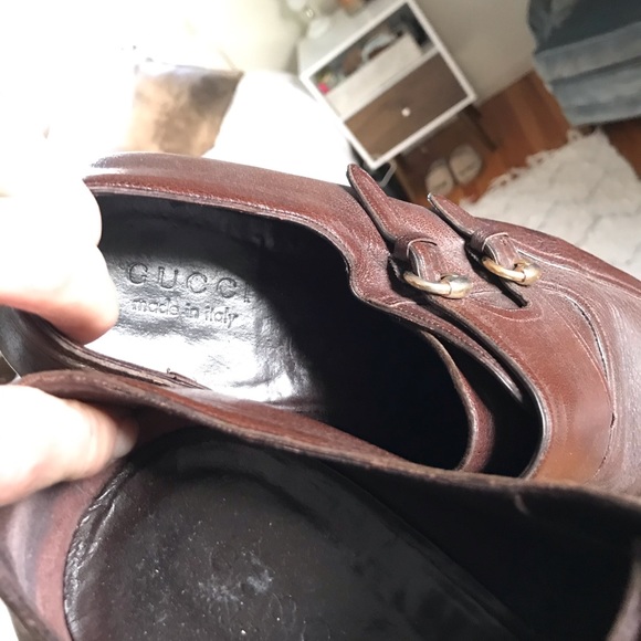 Gucci double buckle monk strap loafers